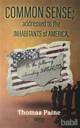 Picture of Common Sense Addressed To The Inhabitants Of America