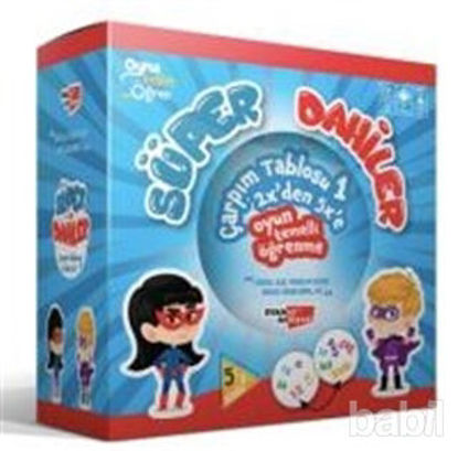 Picture of Süper Dahiler Seti - Çarpım Tablosu 2 (6x’den 9x’e)