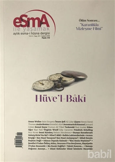 Picture of Esma-i Hüsna Dergisi Yıl: 6 Sayı: 61 Şubat 2018