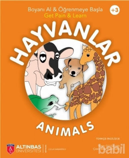 Picture of Hayvanlar - Animals (Boyama Kitabı)