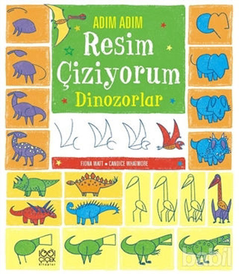 Picture of Adım Adım Resim Çiziyorum - Dinozorlar