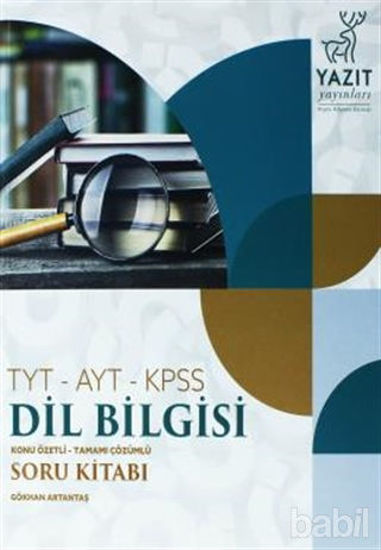 Picture of TYT-AYT-KPSS Dil Bilgisi Konu Özetli Tamamı Çözümlü Soru Kitabı