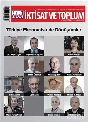 Picture of İktisat ve Toplum Dergisi Sayı: 96 Ekim 2018