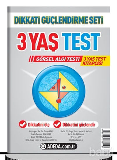 Picture of Dikkati Güçlendirme Seti 3 Yaş Test