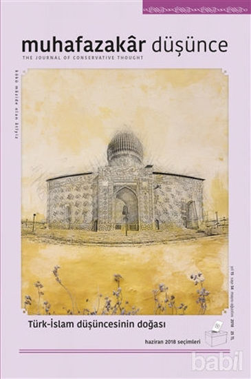 Picture of Muhafazakar Düşünce Dergisi Yıl 15 Sayı : 54 Mayıs-Ağustos 2018