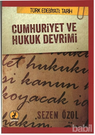 Picture of Cumhuriyet ve Hukuk Devrimi