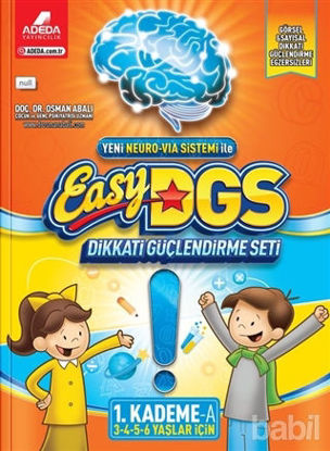 Picture of Easy DGS Dikkati Güçlendirme Seti (3 - 4 - 5 - 6 Yaşlar İçin) 1. Kademe A