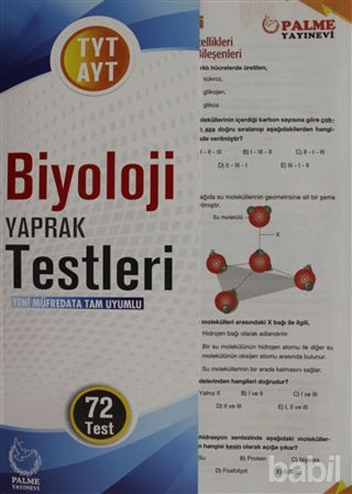 Picture of TYT AYT Biyoloji Yaprak Testleri