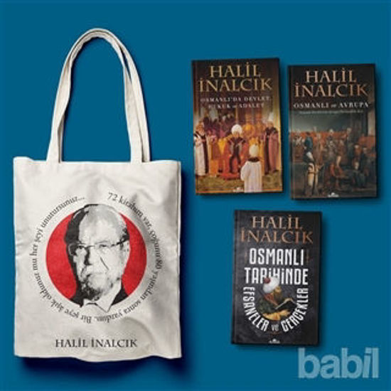 Picture of Halil İnalcık Seti 3 Kitap (Bez Çanta Hediyeli)