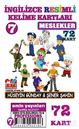 Picture of Meslekler - İngilizce Resimli Kelime Kartları 7
