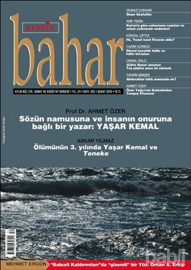Picture of Berfin Bahar Aylık Kültür Sanat ve Edebiyat Dergisi Sayı: 252 Şubat 2019