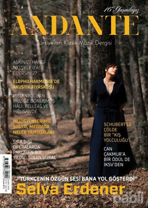 Picture of Andante Müzik Dergisi Yıl: 16 Sayı: 148 Şubat 2019