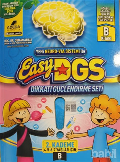 Picture of Easy DGS Dikkati Güçlendirme Seti (4 - 5 - 6 - 7 Yaşlar İçin) 2. Kademe B