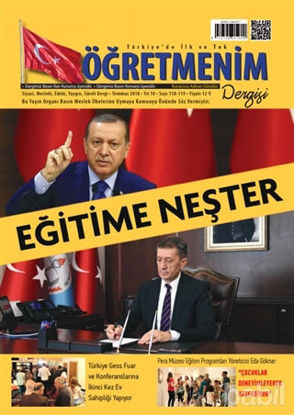 Picture of Öğretmenim Dergisi Sayı: 118-119 Temmuz 2018