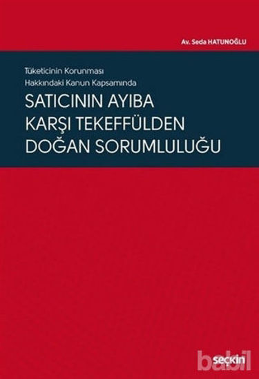 Picture of Satıcının Ayıba Karşı Tekeffülden Doğan Sorumluluğu