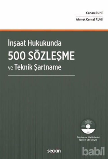 Picture of İnşaat Hukukunda 500 Sözleşme ve Teknik Şartname