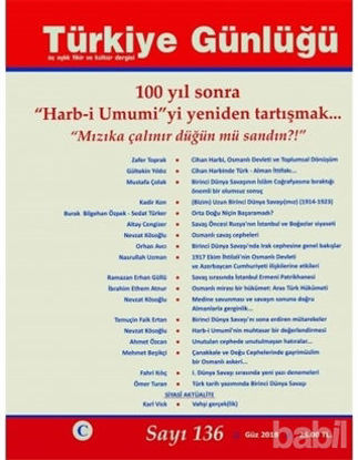 Picture of Türkiye Günlüğü Sayı: 136 Güz 2018