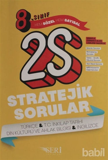 Picture of 8. Sınıf Hem Sözel Hem Sayısal Stratejik Sorular