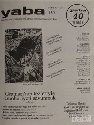 Picture of Yaba Edebiyat Dergisi Sayı: 110 Mart - Nisan - Mayıs 2019
