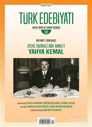 Picture of Türk Edebiyatı Dergisi Sayı: 546 Nisan 2019