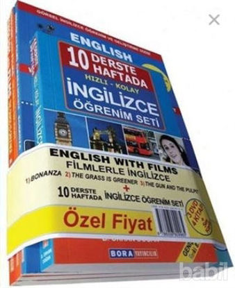Picture of English with Films - Filmlerle 10 Haftada İngilizce Öğrenim Seti (4 Kitap   3 DVD)