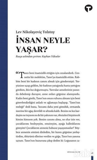 Picture of İnsan Ne İle Yaşar?