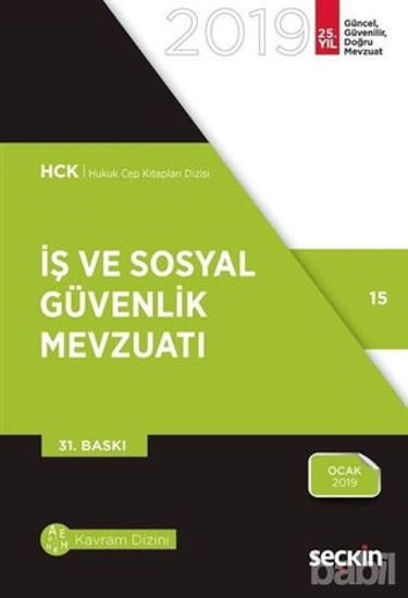 Picture of İş ve Sosyal Güvenlik Mevzuatı 2019