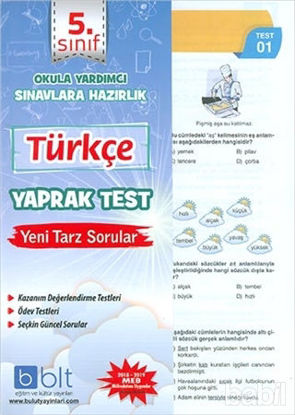 Picture of 5. Sınıf Türkçe Yaprak Test