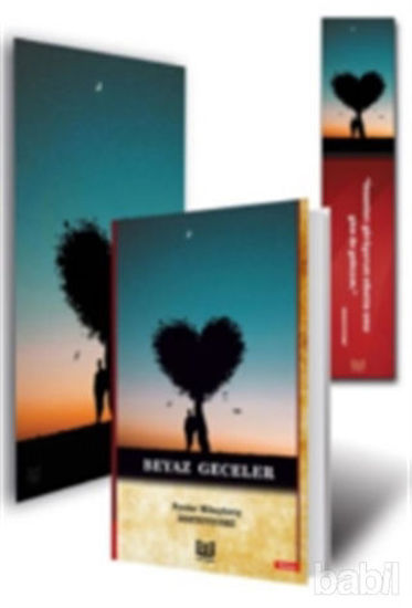 Picture of Beyaz Geceler - 3'lü Set (Kitap - Mini Tablo - Ayraç)