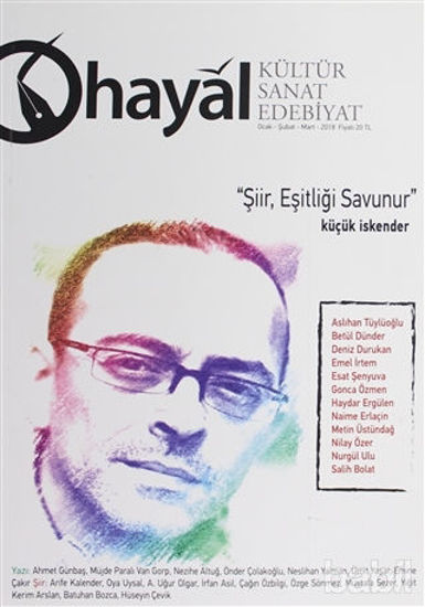 Picture of Hayal Kültür Sanat ve Edebiyat Dergisi Sayı: 68 (Ocak - Şubat - Mart) 2019