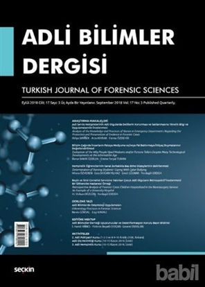 Picture of Adli Bilimler Dergisi Cilt: 17 Sayı: 3