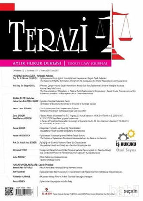Picture of Terazi Aylık Hukuk Dergisi Sayı: 131