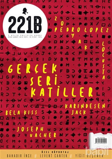 Picture of 221B İki Aylık Polisiye Dergi Sayı: 18 Ocak - Şubat 2019