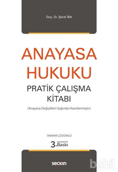 Picture of Anayasa Hukuku - Pratik Çalışma Kitabı