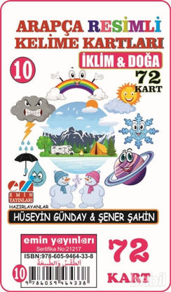Picture of İklim ve Doğa - Arapça Resimli Kelime Kartları 10 72 Kart