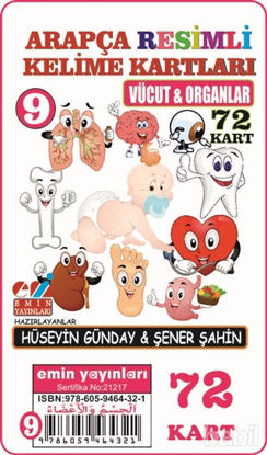 Picture of Vücut ve Organlar - Arapça Resimli Kelime Kartları 9 72 Kart