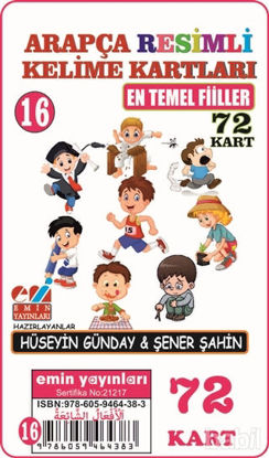 Picture of En Temel Fiiller - Arapça Resimli Kelime Kartları 16 72 Kart