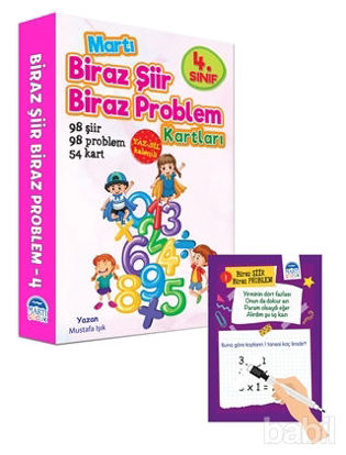 Picture of 4. Sınıf Biraz Şiir Biraz Problem Kartları - Yaz Sil Kalemli
