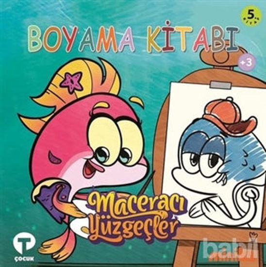Picture of Boyama Kitabı 5 - Maceracı Yüzgeçler Biba'nın Günlüğü