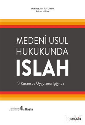 Picture of Medeni Usul Hukukunda Islah