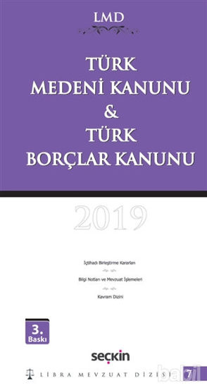 Picture of Türk Medeni Kanunu ve Türk Borçlar Kanunu 2019