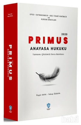 Picture of 2020 PRIMUS Anayasa Hukuku Tamamı Çözümlü Soru Bankası