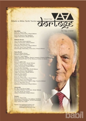 Picture of Dörtöğe Dergisi Yıl: 7 Sayı: 13 Haziran 2018