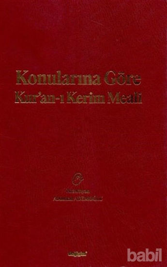 Picture of Konularına Göre Kur'an-ı Kerim Meali