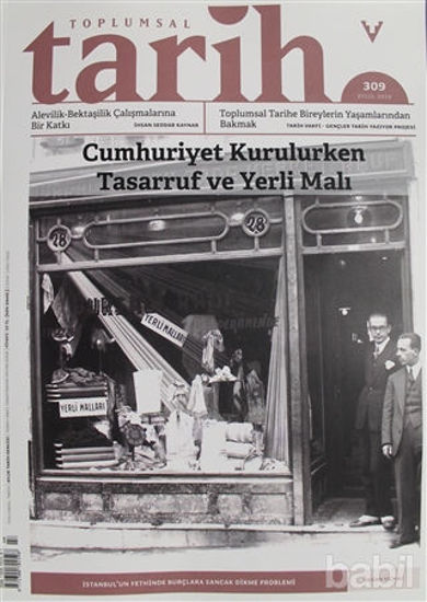 Picture of Toplumsal Tarih Dergisi Sayı: 309 Eylül 2019