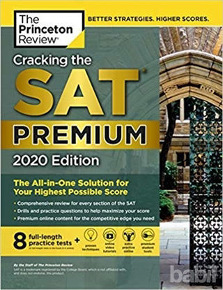 Picture of Cracking the SAT Premium Edition with 8 Practice Tests 2020
