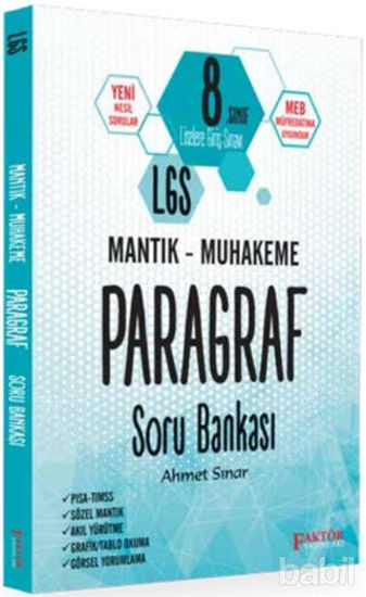Picture of 8. Sınıf LGS Mantık - Muhakeme Paragraf Soru Bankası