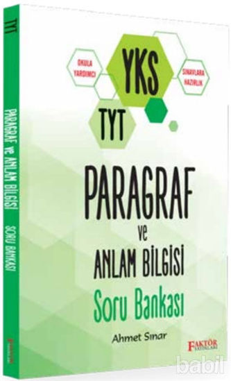 Picture of YKS - TYT Paragraf ve Anlam Bilgisi Soru Bankası