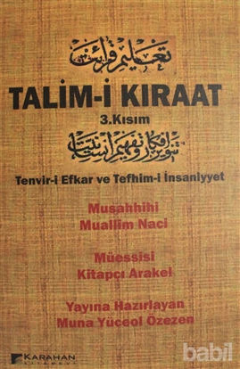Picture of Talim-i Kıraat 3. Kısım