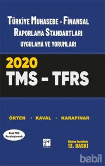Picture of Türkiye Muhasebe - Finansal Raporlama Standartları Uygulama ve Yorumları TMS - TFRS 2020